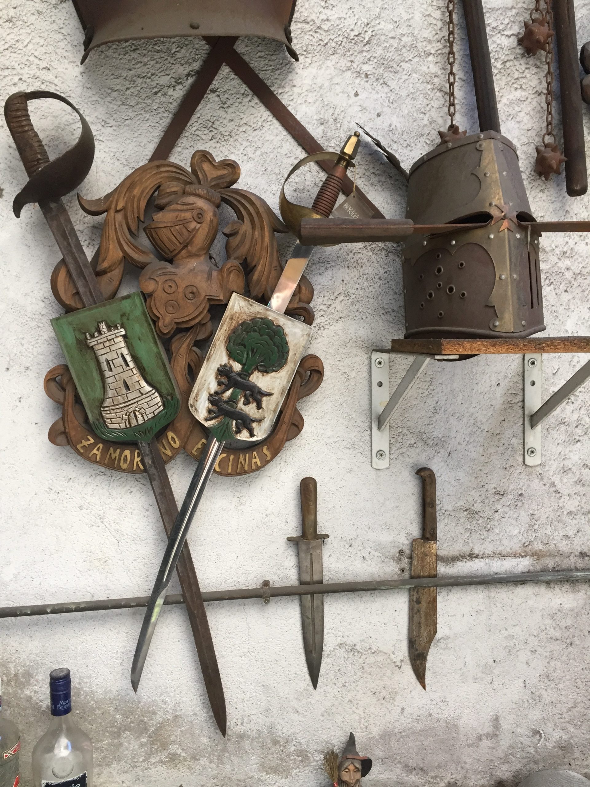 Swords in Toledo, Spain